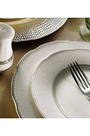 12 adet çukur tabağı, 12 adet pasta tabağı, 12 adet kase; Kutahya Porselen Bone Olympos 53 Parca 9824 Desenli Yemek Takimi Fiyati Yorumlari Trendyol
