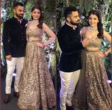 Virat Anushka Mumbai Reception Indian Wedding Dress Ring Ceremony Dress Indian Wedding Wear
