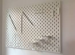 Ikea Skadis Pegboard This Is Amazing Will Definitely Be Going Back To Get Even More Sewing Room Inspiration Ikea Craft Room Ikea Pegboard