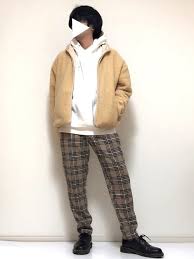 佐藤仁志 guのパーカーを使ったコーディネート wear パーカー ファッション ファッションコーディネート