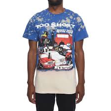 Blue Multi Mens Too Hort Tee