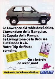 Fiat Panda 4x4 1985 Fiat Panda Fiat Panda