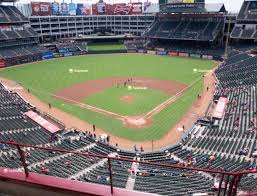 globe life park section 325 seat views seatgeek