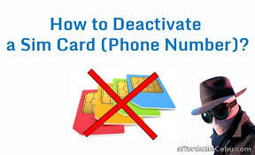Visit our change mobile phone number faqs page to see how. How To Deactivate A Sim Card Phone Number Mobile Phones 30251