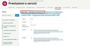 4, svolgimento delle eventuali altre Reddito Di Cittadinanza Pubblicato Sul Sito Dell Inps Il Modulo Per Fare Richiesta Quicosenza It