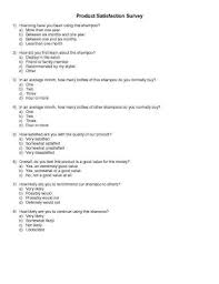 Lastly, product research surveys help companies determine if a new product will become successful and the use of a survey vs. 30 Sample Survey Templates In Microsoft Word Hloom