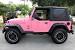 Light Blue Jeep Wrangler 2 Door