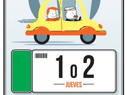 7 y 9 y con matrícula conformada sólo por letras. Hoy No Circula Jueves 1 De Octubre De 2020
