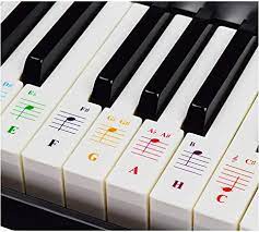 Kaufen sie das beste und neueste klavier tastatur auf banggood.com und bieten sie die qualität klavier tastatur zum verkauf mit weltweit kostenlosem versand an. Klavieraufkleber Fur Keyboards Mit 49 61 76 88 Tasten Transparent Und Entfernbar Amazon De Musikinstrumente