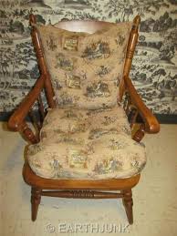 Tell City Cricket Chair Hard Rock Maple Upholstered Stationery 6200 Tell City Maple Furniture American Decor