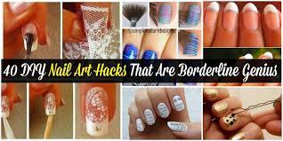 This nail design ideas do it yourself is very easy if you are well adept in painting floral patterns with sharp brush. 40 Diy Nail Art Hacks That Are Borderline Genius Diy Crafts
