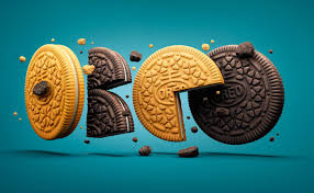 Oreo 3d Type On Behance Food Typography Typography Design Typography