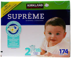 kirkland diapers size 2 174 ct