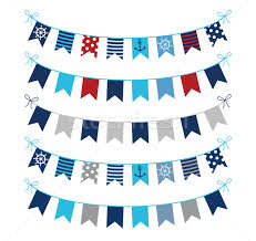 You'll additionally see what's called substitutes (alternately called repeaters), which are. Nautical Bunting Garlands In Blue Red And Grey Vector Illustration C Pravokrugulnik 8122693 Stockfresh