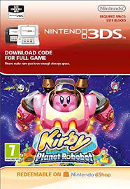 Kirby Planet Robobot 3ds Download Code Uk Account Ie Video Games