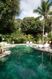 Green Lagoon Pool At Uxua Hotel Spa In The Historic Center Trancoso In Brasil Art Of Travel Swimming Pool Im Freien Pool Spa