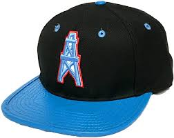 If we have a hot take about the team, roster, or events from personal opinions, to scathing analysis, oilers talk provides oilers coverage for the fans written by. Amazon Com Pro Standard Nfl Houston Oilers Raised 3d Embroidered Retro Logo Leather Visor Leather Strapback Black Blue Clothing