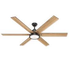 This includes not only new having an existing hunter ceiling fan and adding a light kit is often less expensive then replacing the entire fan. Hunter Warrant 59397 70 Dc Led Ceiling Fan