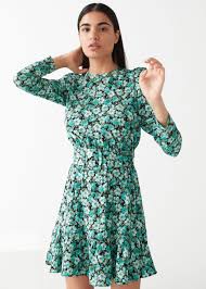 Belted Puff Sleeve Mini Dress In 2020 Mini Dress With Sleeves Mini Dress Dresses