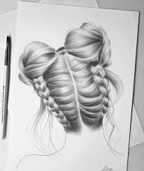 مجموعة بواسطة asmaa zakaria mustafa. 22 Girl Hair Drawing Ideas And References Beautiful Dawn Designs
