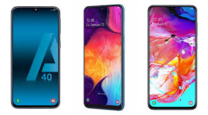 5.9', 2340 x 1080px, super amoled, procesor: Samsung Galaxy A40 A50 O A70 Que Movil Comprar En 2019