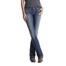 Stretch shorts cuffed shorts cut off shorts. Ariat Real Mid Rise Entwined Boot Cut Jeans Jeans Hosen Reitbekleidung Damen Reiter Profi Tack