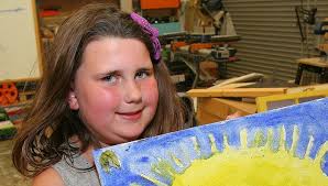 Kids at Creative Arts Camp