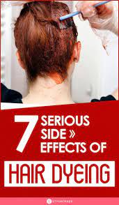 It is used to lighten hair and color dark hair like black and brown to lighter hair colors like blonde or red. 7 Side Effects Of Hair Dyeing Dyed Hair Dying Hair Hair Dandruff