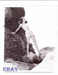 Nancy Olson busty leggy barefooit VINTAGE Photo circa 1949 | eBay
