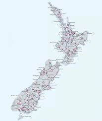 Mapa de hoteles en la zona de nueva zelanda: Nueva Zelanda Mapa De Carreteras De Nueva Zelanda Mapa De Carreteras Australia Y Nueva Zelanda Oceania