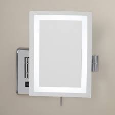 Lighted wall mount makeup mirror for a more comfortable bathroom experience. Wall Mounted Makeup Mirrors With Lights Canada Saubhaya Makeup