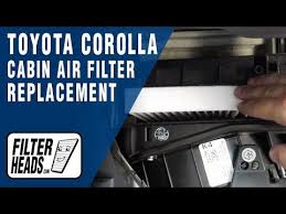 Toyota corolla cabin air filter 2019 onwards cabin air filter install video, breathe fresh clean air inside your toyota corolla. How To Replace Cabin Air Filter 2015 Toyota Corolla Youtube