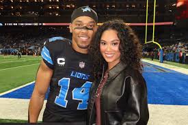Brooklyn Adams Talks 10-Year Romance with Detroit Lions' Amon-Ra St. Brown Exclusive