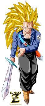 Future Trunks Super Saiyan 3 Anime Dragon Ball Super Dragon Ball Goku Trunks Super Saiyan