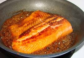 Salmon With Bourbon And Brown Sugar Glaze Recipe Food Com Recipe Salmon Recipes Salmon Recipe Pan Recipes