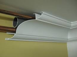 Spot chromé avec lampe / searching for affordable glass plafond in lights & lighting, home & garden, consumer electronics, home enjoy exclusive discounts and free global delivery on glass plafond at aliexpress. In Systeme Corniche A Clipser Cache Tuyau Moulure Plafond Moulure
