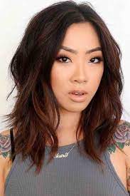 The most popular medium hairstyles include long bobs, shaggy styles, layers, bangs, side parts, blunt cuts, waves, and curls. 100 Cute Easy Hairstyles For Shoulder Length Hair