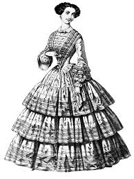The styles were tight and very uncomfortable which restricted a woman's movement and even affected how she sat, walked, and her overall body language. Clip Art Of Victorian Clothing