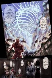 Frieda's eyes began to glow, as the vow of pacifism attempt to take over her mind. Manga Spoilers You See Big Worm 124 Coloring Shingekinokyojin