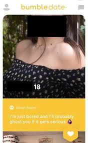 Since the woman has to talk first, i guess you could say it prevents straight up hookup messages from guys like tinder. The Mindset Of A Lot Of Women On Dating Apps But At Least She S Upfront About It So I Know Not To Waste My Time Tinder