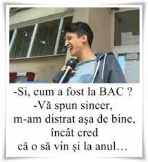 Trimisă pe 20 aprilie 2010. Daca Tot Se Da Bac Ul Zilele Astea
