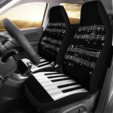 Musical Piano Car Seat Covers In 2020 Carseat Cover Car Seats Custom Car Seat Covers