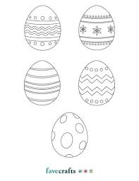 Only personal and small commercial use are allowed. Printable Easter Eggs Free Download Favecrafts Com
