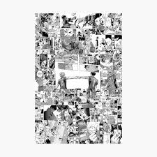We hope you enjoy our growing collection of hd images to use as a background or home screen for your smartphone please contact us if you want to publish an anime collage wallpaper on our site. Haikyuu Manga Collage V2 Poster By Animecollages Redbubble