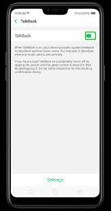 How To Turn Off Talkback Oppo India