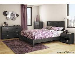 South Shore Step One Bedroom Collection Gray Oak Bedroom Collections Furniture Timeless Bedroom Platform Bed Sets
