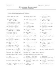 Usually algebra textbooks provide lots of problems to practice the algebraic concepts and techniques, but some of you may still benefit from resources for free (or mostly so) printable algebra worksheets. 150 Precal Ideas High School Math Precalculus Teaching Math