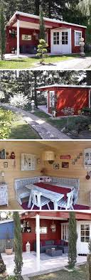 Gartenhaus Im Schweden Stil Deko Ist Trumpf In 2020 Gartenhaus Saunahaus Garten Garten