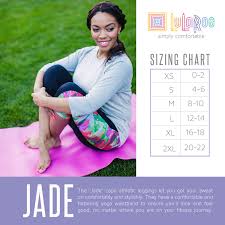 Lularoe Jade Sizing Chart Size Up One For A Looser Fit