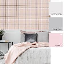 Red & plum 252705 tartan walllpaper by arthouse. Tweed Tartan Wallpaper Pink Wallpaper From I Love Wallpaper Uk